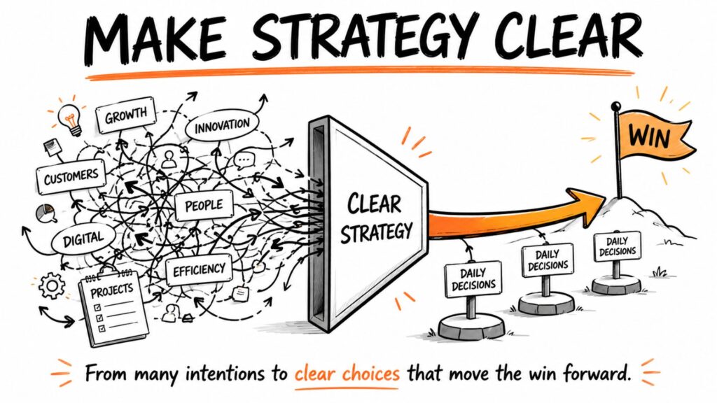 Make strategy clear
