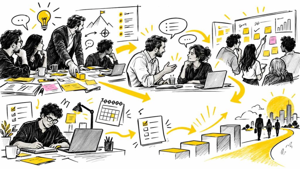 Run strategy workshops