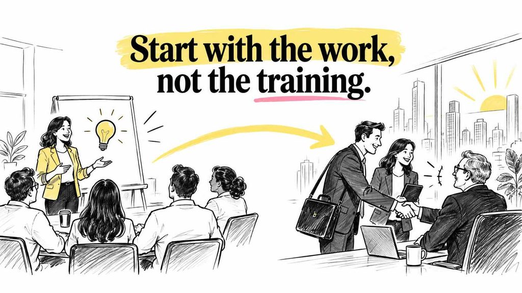 Start with the Work
